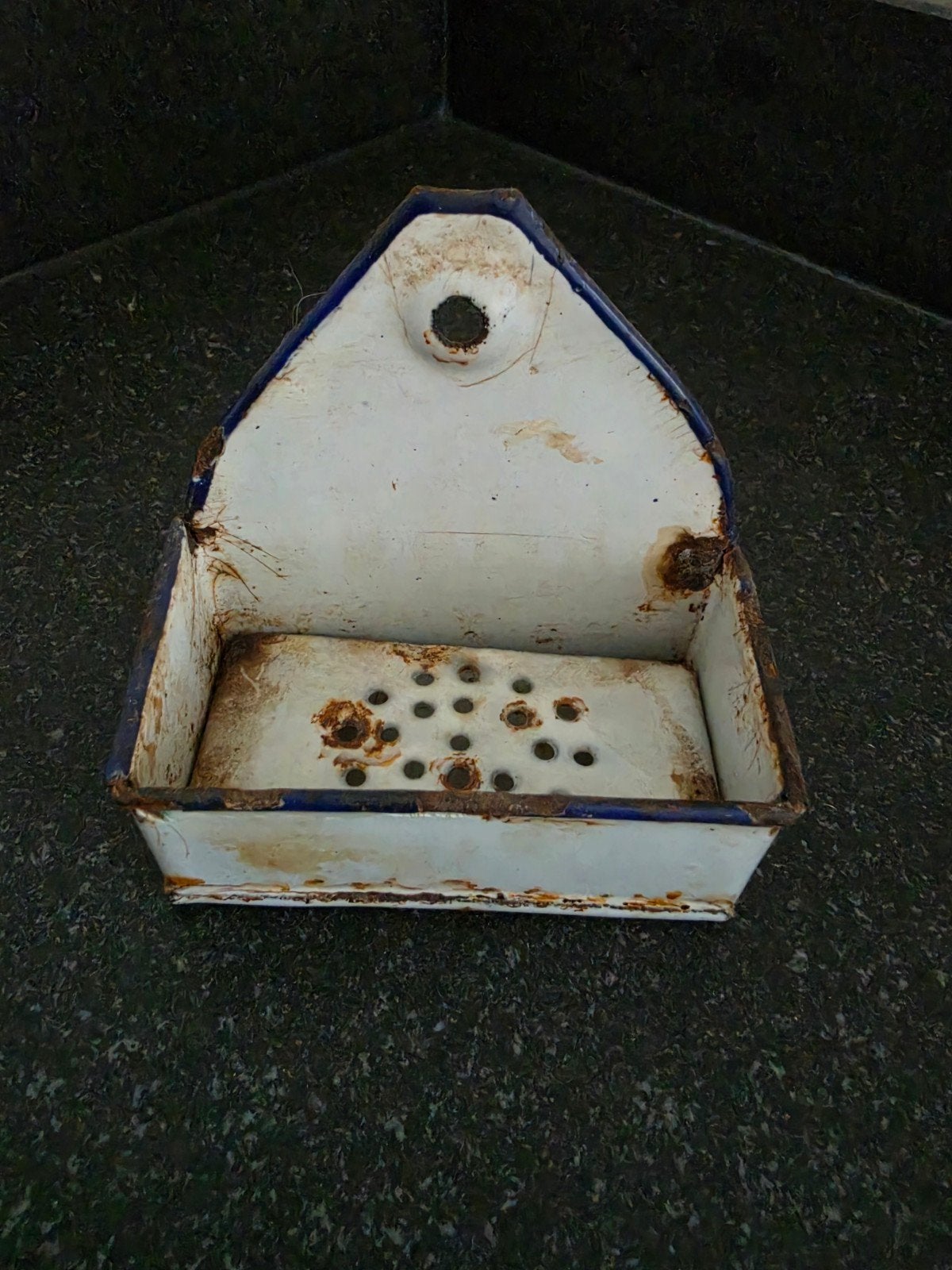 Zeepbakje, roostertje, hang, Antiek en Kunst, Ophalen of Verzenden