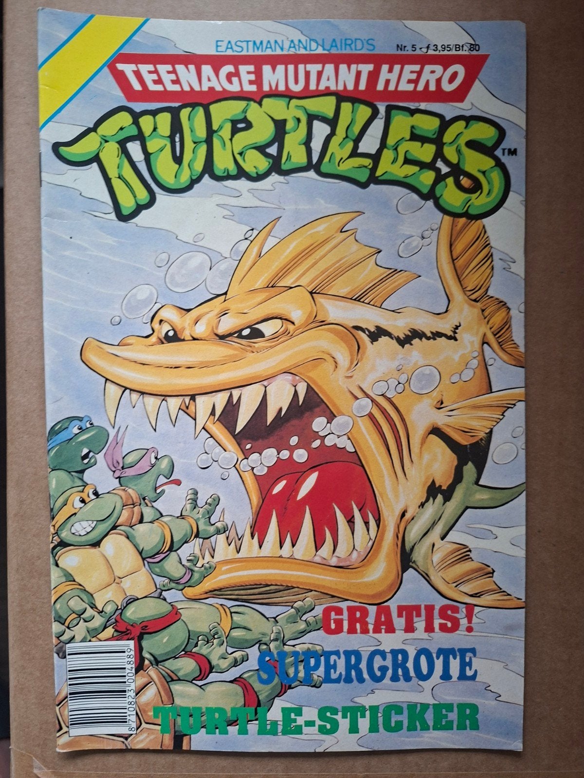 ORIGINELE TEENAGE MUTANT HERO TURTLES STRIPS – JAREN '90, Boeken, Stripboeken, Meerdere stripboeken, Ophalen of Verzenden, Gelezen