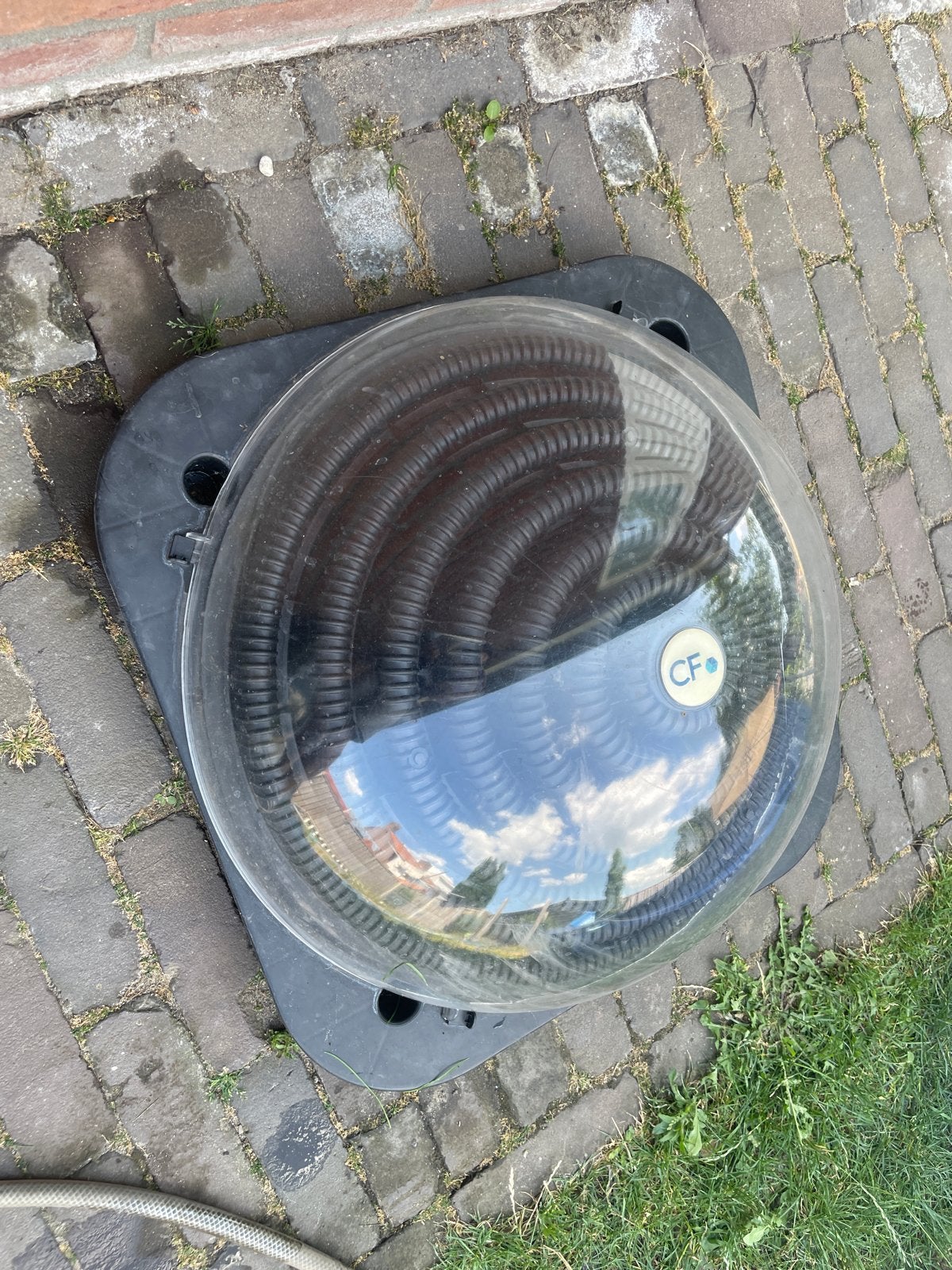 Solar bol zwembadverwarming, Ophalen, Gebruikt, Verwarming