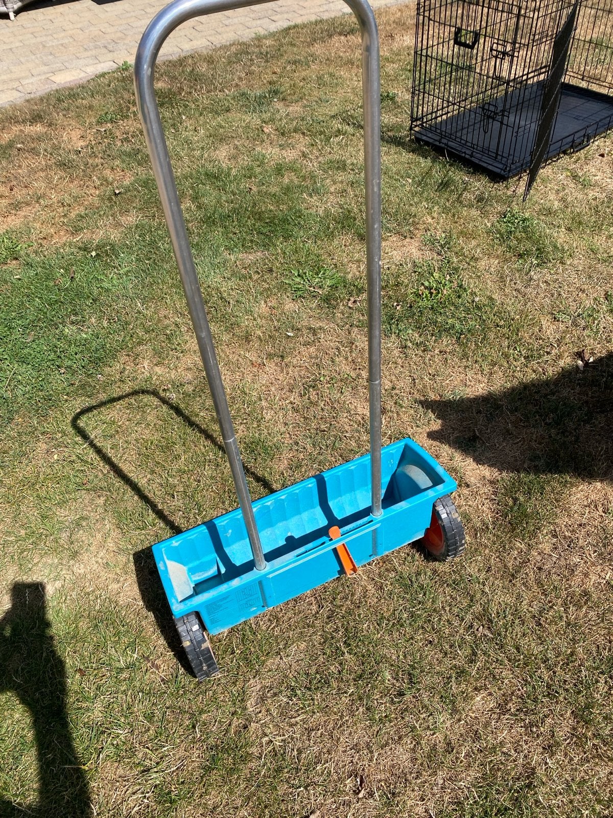 Gardena Strooiwagen - Handige Zaad- en Meststrooier, Ophalen, Gebruikt, Overige soorten