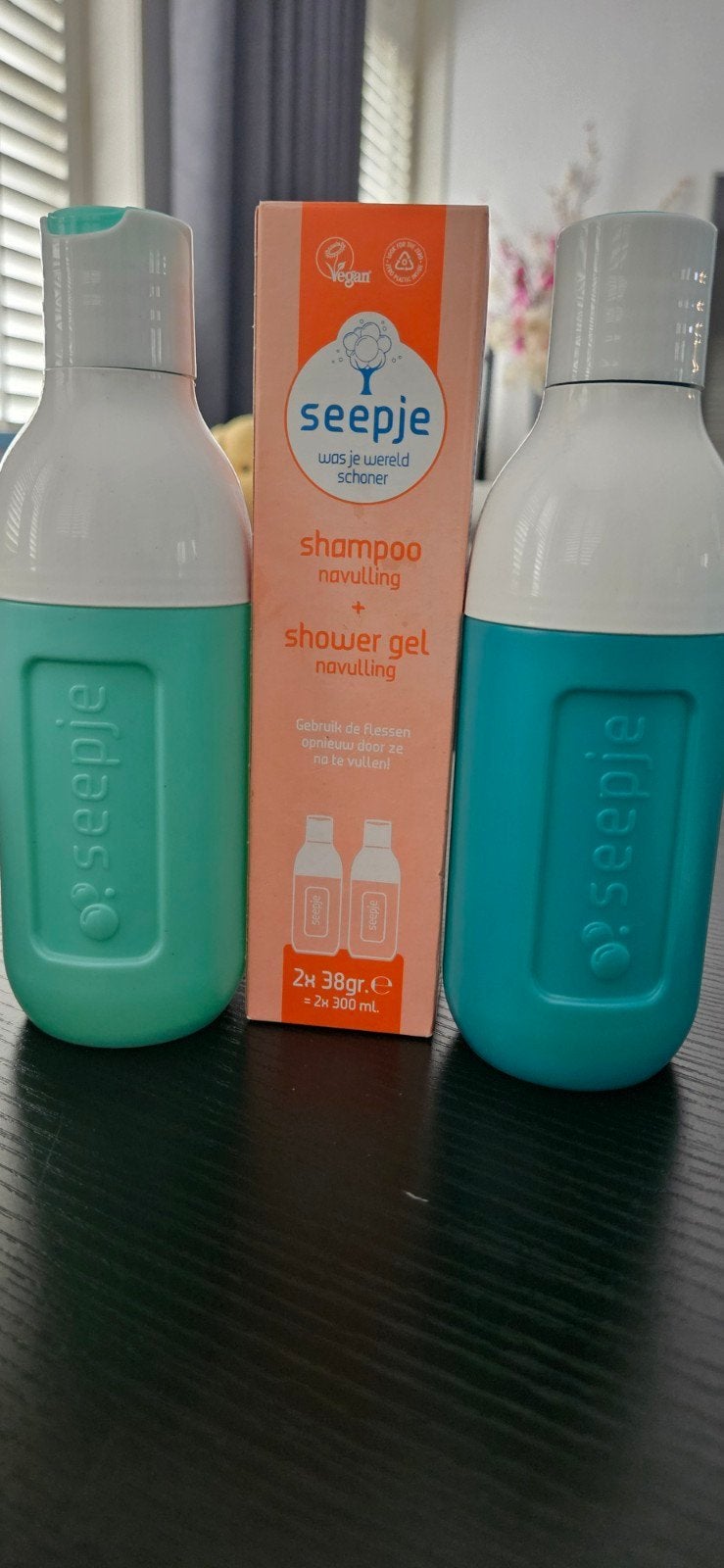 Seepje Shampoo & Showergel Navulling Set - Nieuw, Ophalen of Verzenden, Nieuw, Shampoo of Conditioner