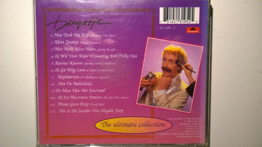 Dingetje - The Ultimate Collection, Ophalen of Verzenden, Zo goed als nieuw, Pop, Album