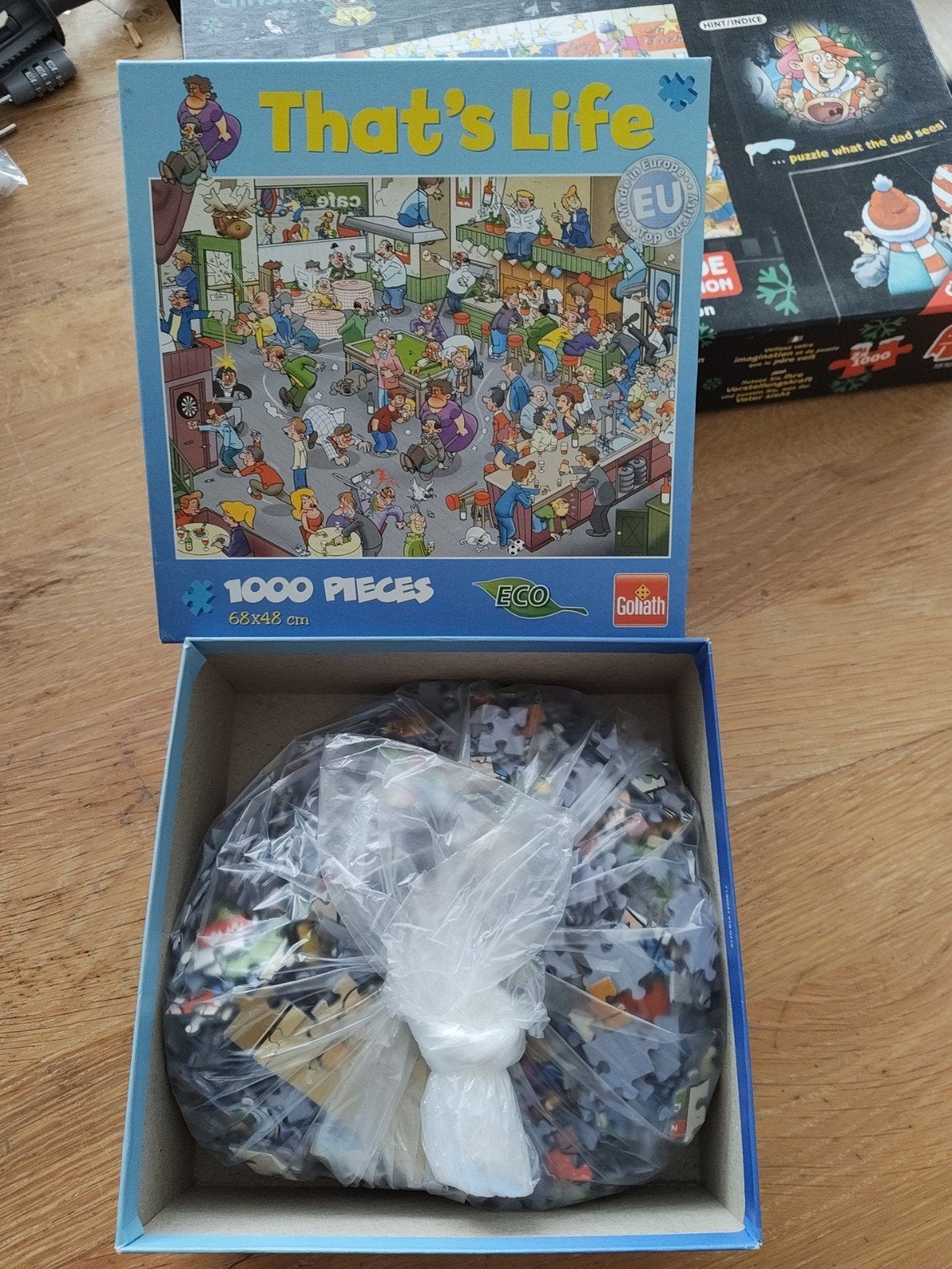Goliath That's Life Legpuzzel 1000 stukjes, Ophalen of Verzenden, 500 t/m 1500 stukjes, Gebruikt, Legpuzzel