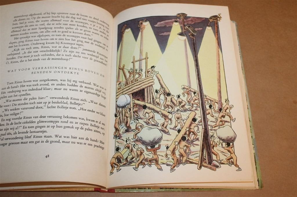 De Dappere Mieren — Ondrej Sekora Vintage Kinderboek 1961, Ophalen of Verzenden, Gelezen, Fictie algemeen