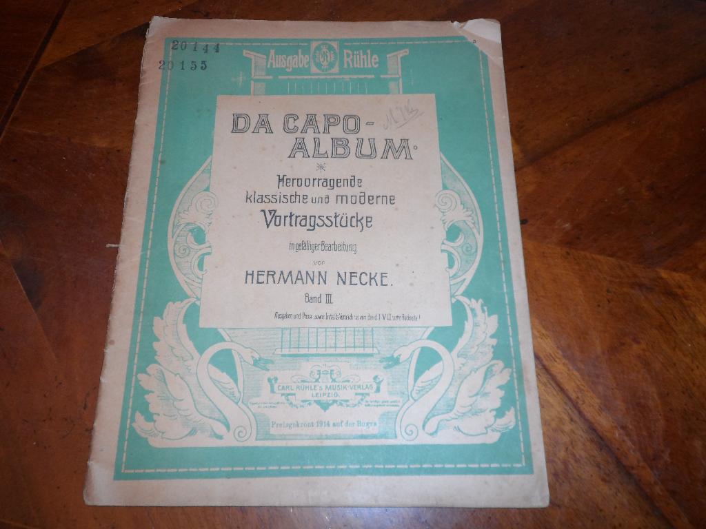 Hermann Necke, Gebruikt, Ophalen of Verzenden, Artiest of Componist, Viool of Altviool