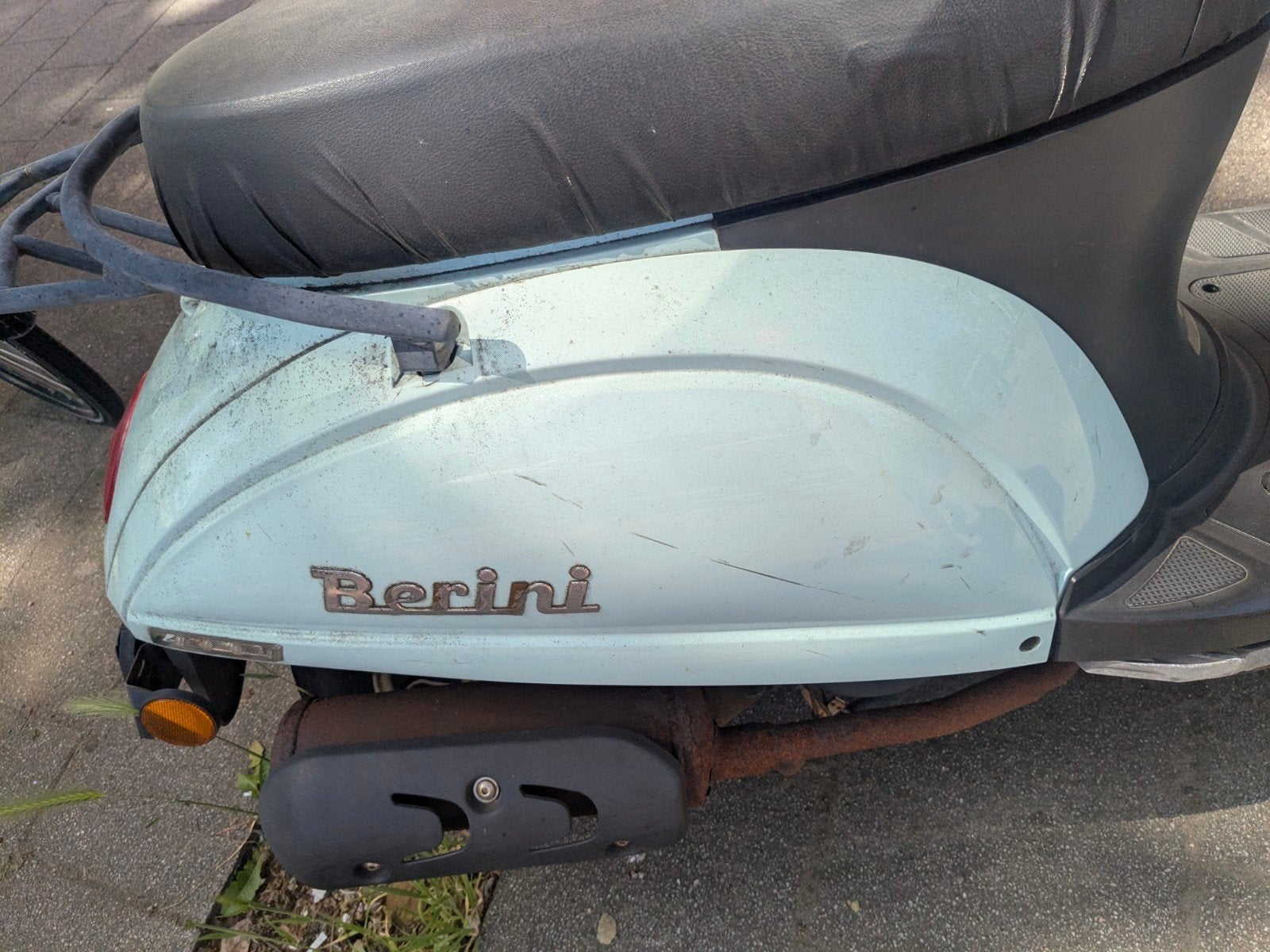 Berini Scooter - Werkt perfect, lichte schade, Fietsen en Brommers, Snorfietsen en Snorscooters, Ophalen of Verzenden