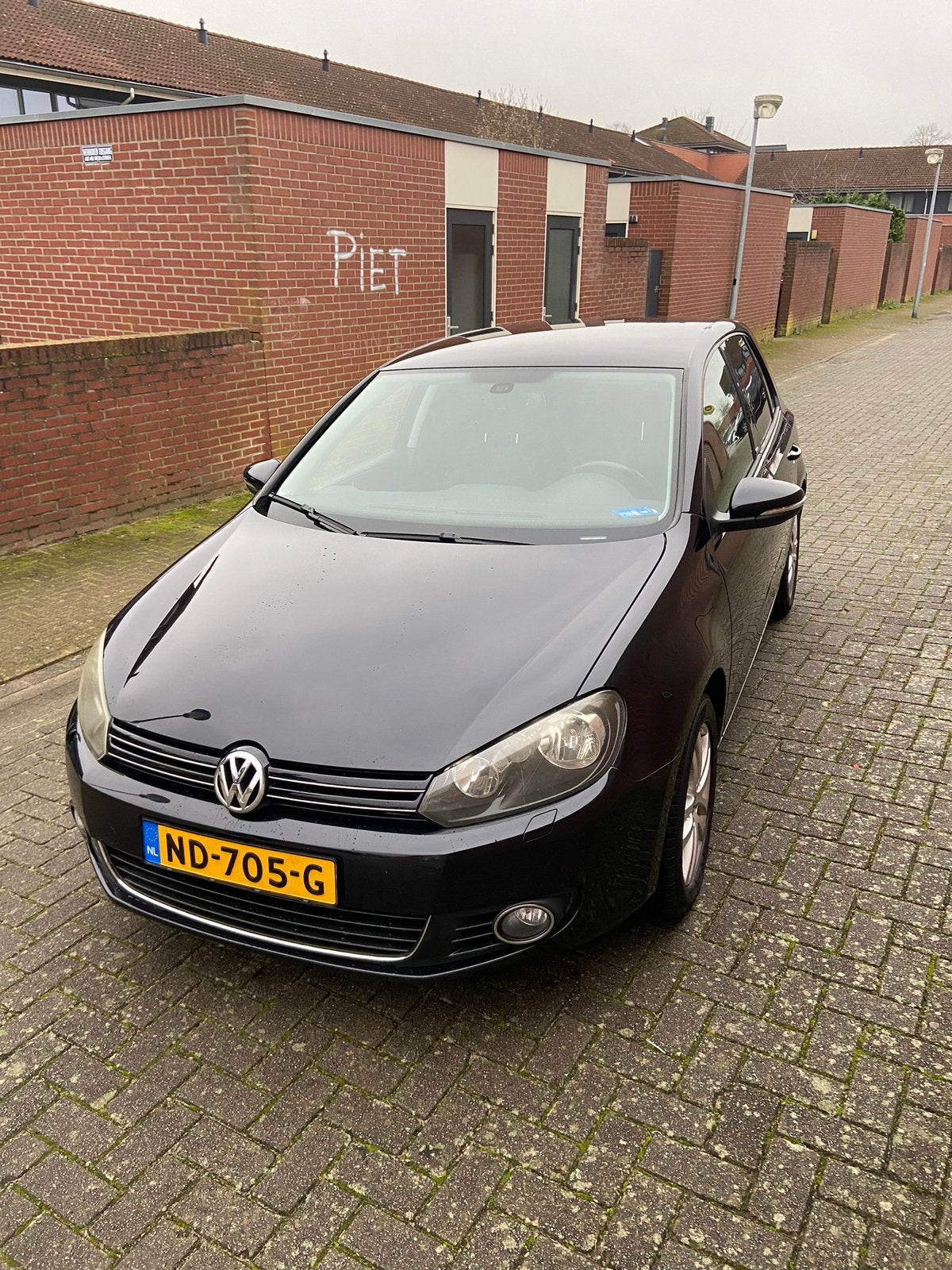 Volkswagen Golf 1.4 TSI 90KW 2011 Zwart, Auto's, Volkswagen, 4 cilinders, Handgeschakeld, Geïmporteerd, 1390 cc