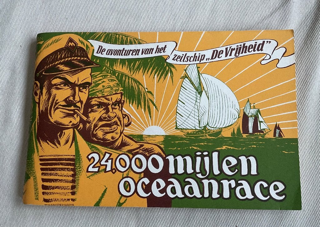 Kapitein Rob - 24.000 Mijlen Oceaanrace - Hiswa 1993, Eén stripboek, Ophalen of Verzenden, Zo goed als nieuw, Pieter Kuhn