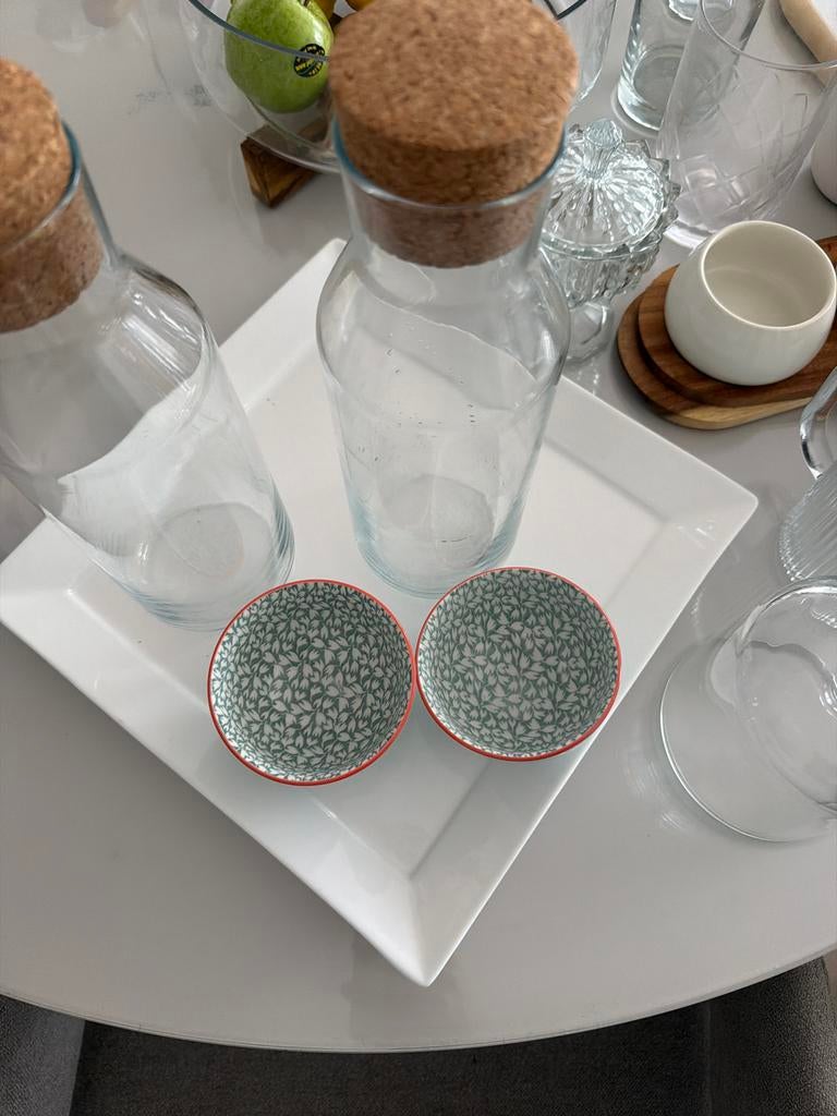 Diverse keukenspullen en woonaccessoires te koop, Ophalen of Verzenden, Meerkleurig, Overige merken, Glas