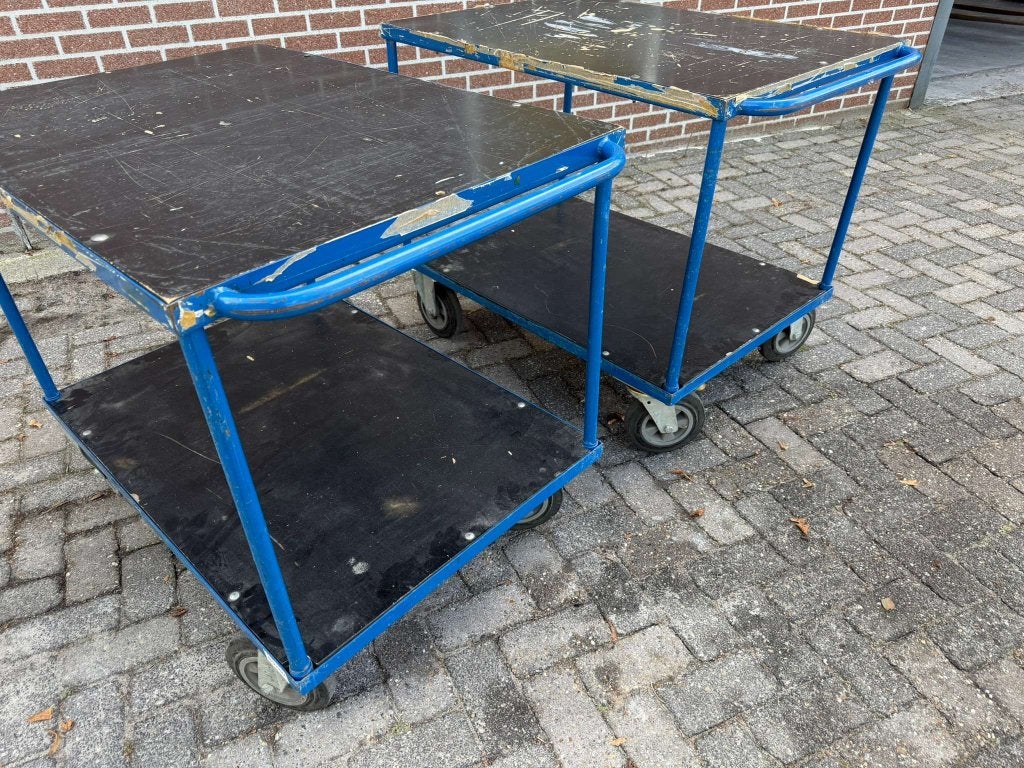 Etagewagen, Magazijnwagen, Transportkar, Orderpickkar, Niet ingevuld, Gebruikt, Transportkar, Niet ingevuld