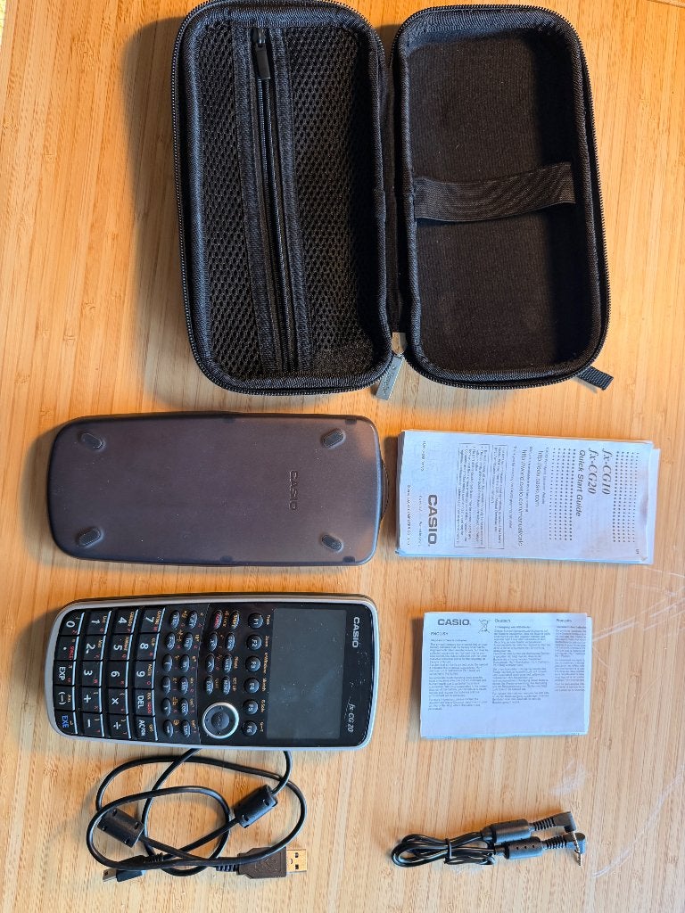 Casio rekenmachine fx-CG 20, Ophalen, Grafische rekenmachine, Zo goed als nieuw