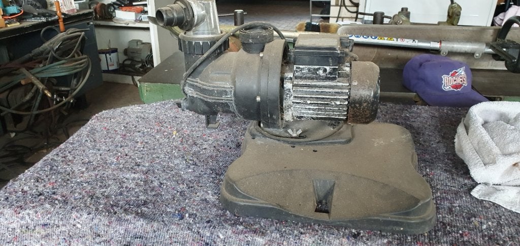 Waterland grond pomp XKP350E, Tuin en Terras, Waterpompen, Ophalen of Verzenden, Gebruikt, Elektrisch, Beregeningspomp