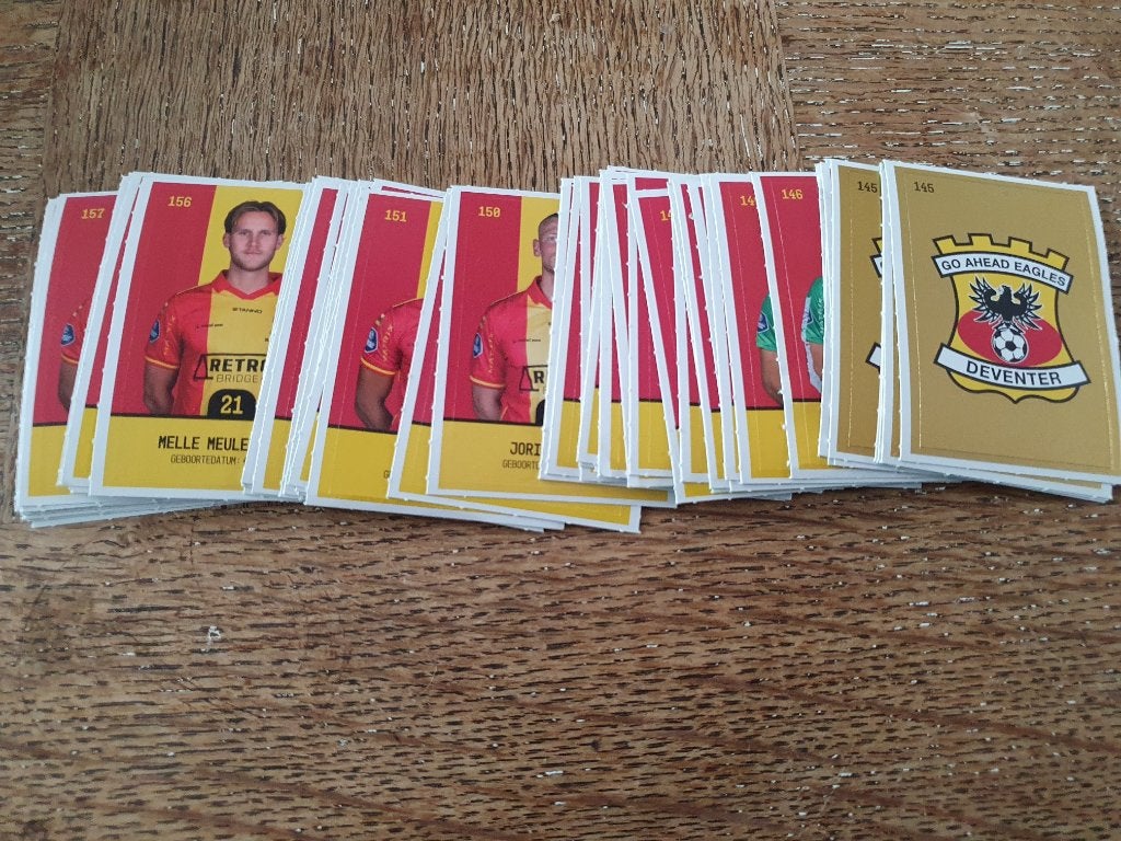 Go Ahead Eagles voetbalplaatjes, Ophalen of Verzenden, Nieuw, Overige binnenlandse clubs, Poster, Plaatje of Sticker