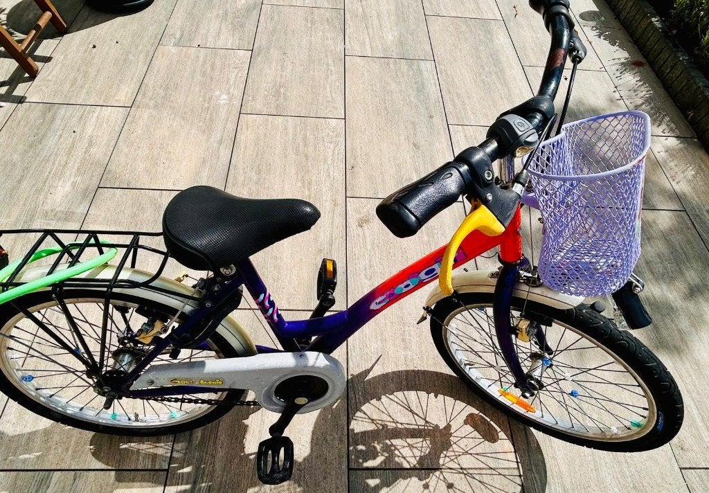 MeisjeFiets 20 inches, Fietsen en Brommers, Gebruikt, Minder dan 47 cm, Schijfrem, Ophalen