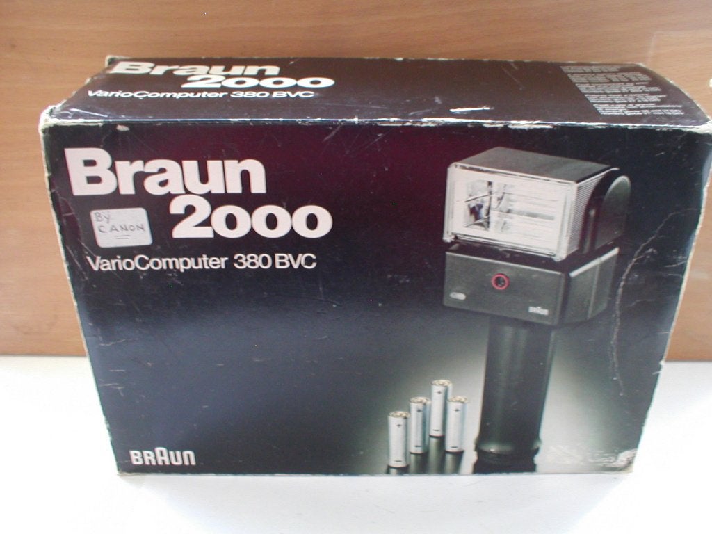 Braun 2000 Vario 380BVC staafflitser als nieuw in doos, Audio, Tv en Foto, Fotografie | Flitsers, Ophalen of Verzenden, Zo goed als nieuw