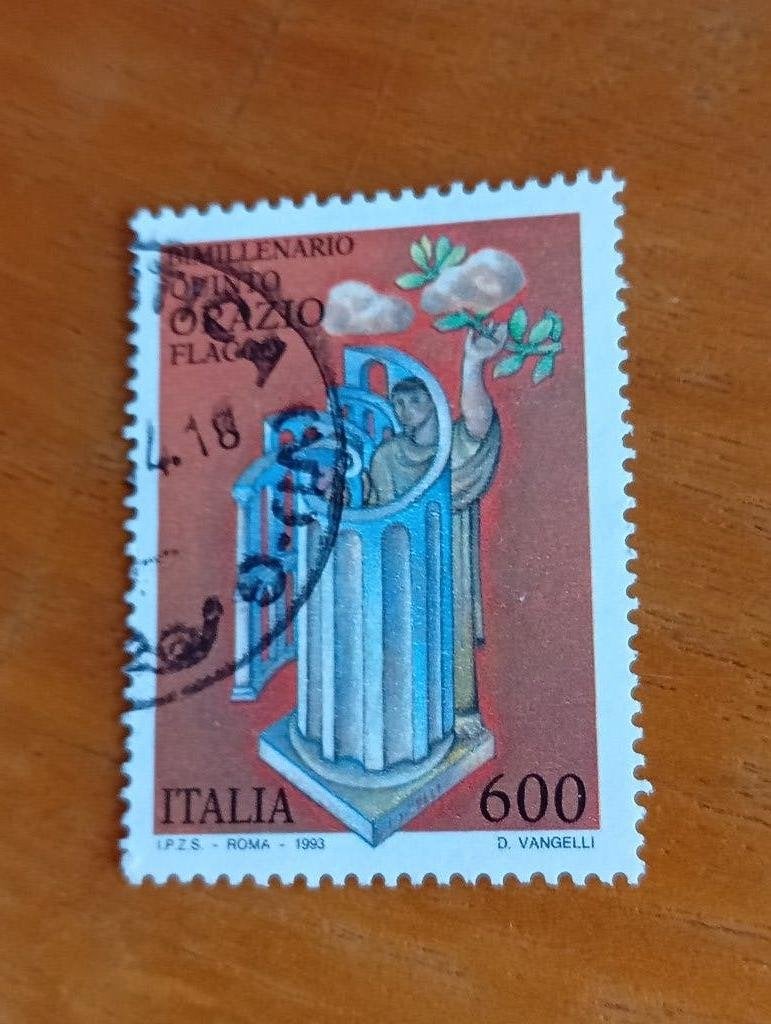 italie 1993, Postzegels en Munten, Ophalen of Verzenden, Gestempeld