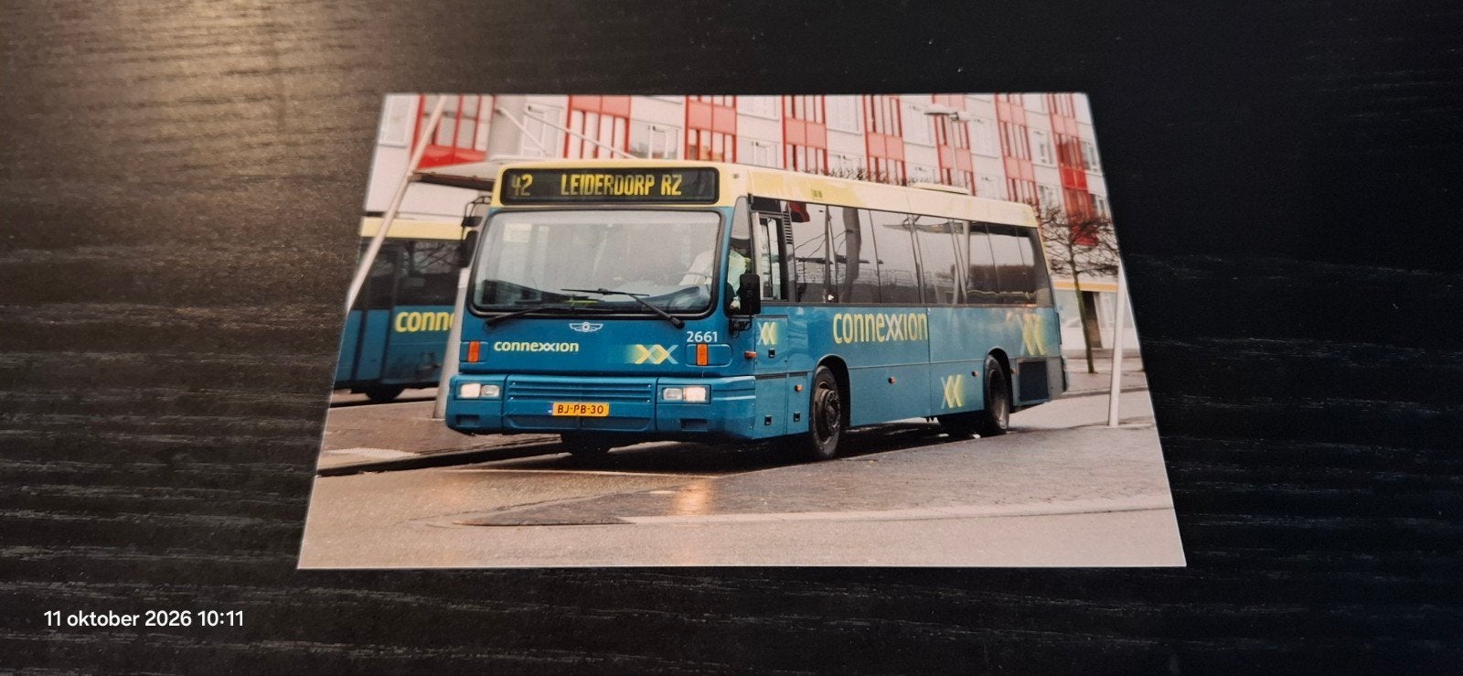 Bus foto Connexxion 2661 - Leiden 2005, Verzamelen, Ophalen of Verzenden