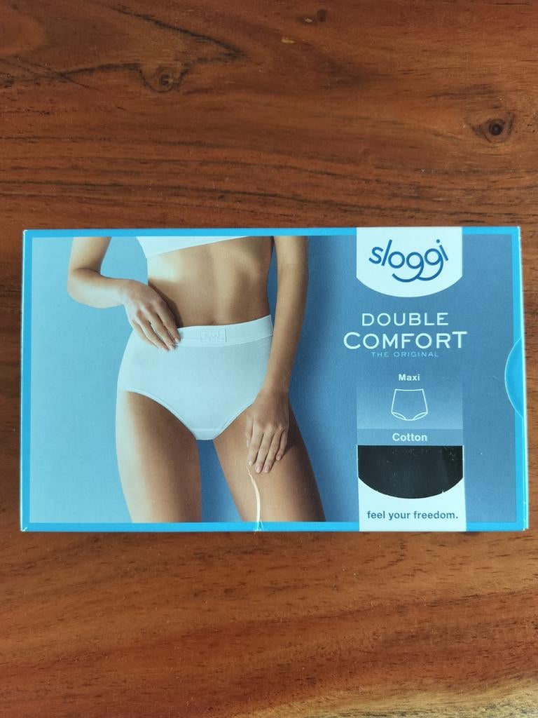 Sloggi Maxi Slip NIEUW - Zwart, Sloggi, Ophalen of Verzenden, Zwart, Slip