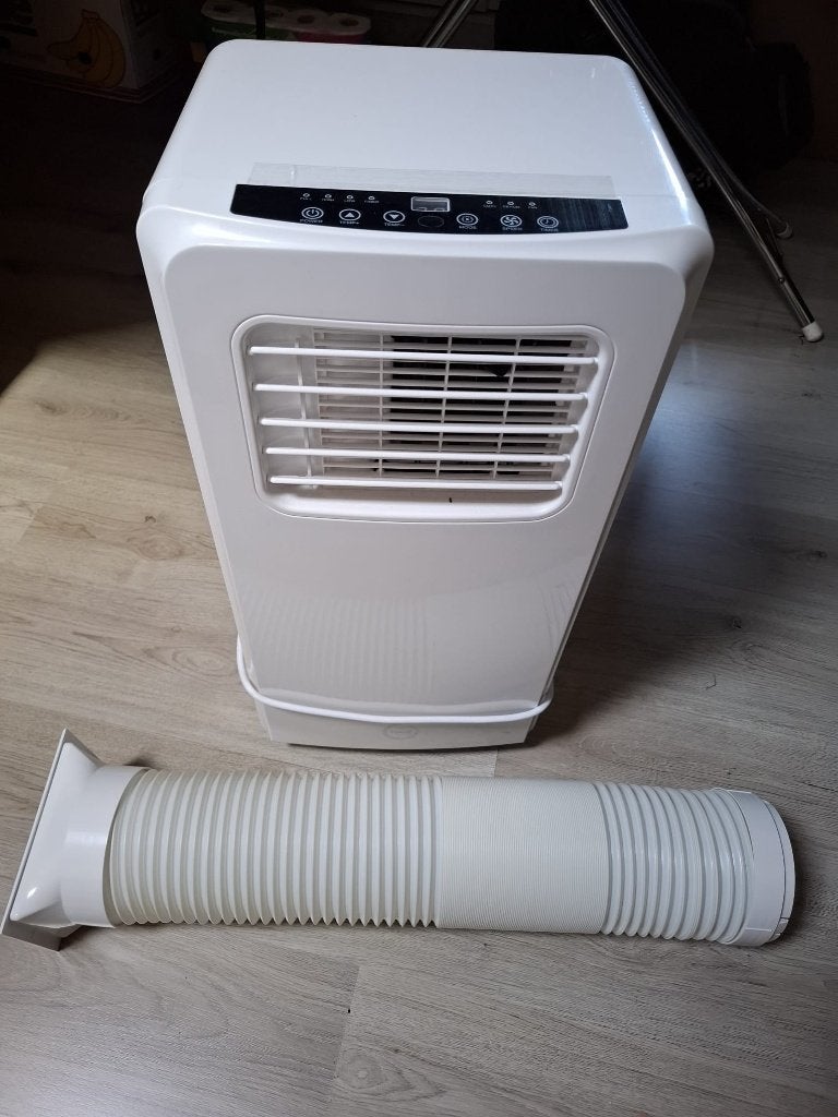 Mobiele Airco (9000 BTU), Witgoed en Apparatuur, Airco's, Ophalen, Gebruikt, Minder dan 60 m³, 2 snelheden