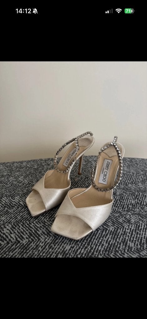 Jimmy choo hakken, Kleding | Dames, Schoenen, Pumps, Wit, Gedragen, Jimmy choo