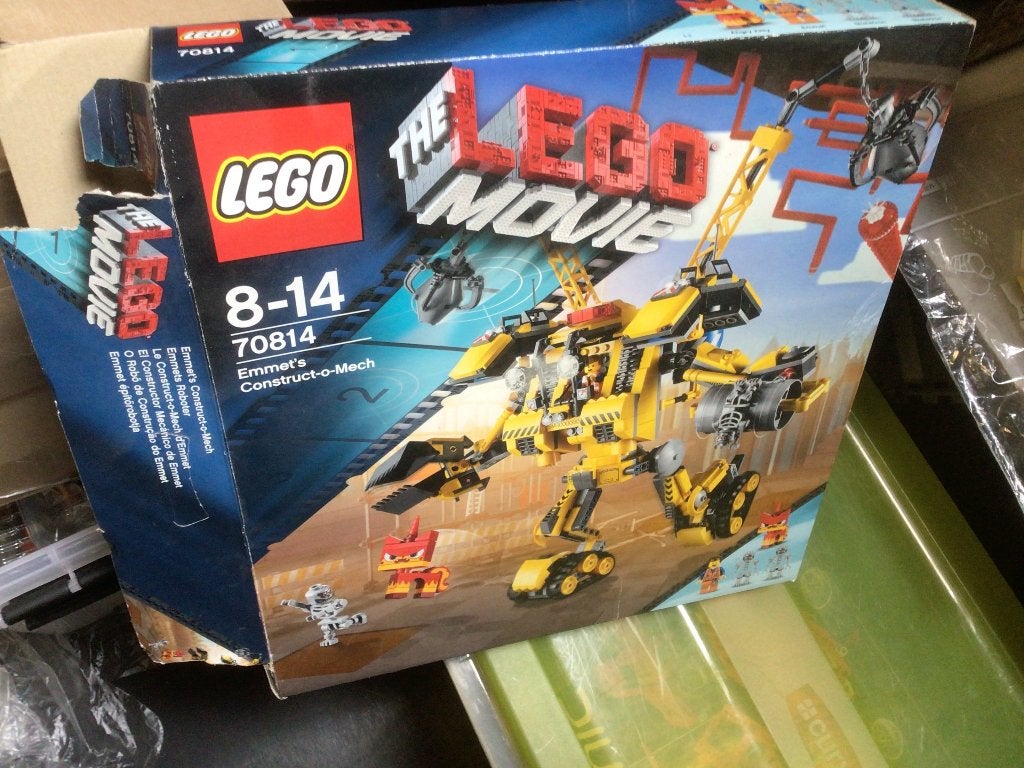 lego 70814 Emmet's Construct 0 Mech, Compleet, Overige thema's, Lego, Ophalen of Verzenden