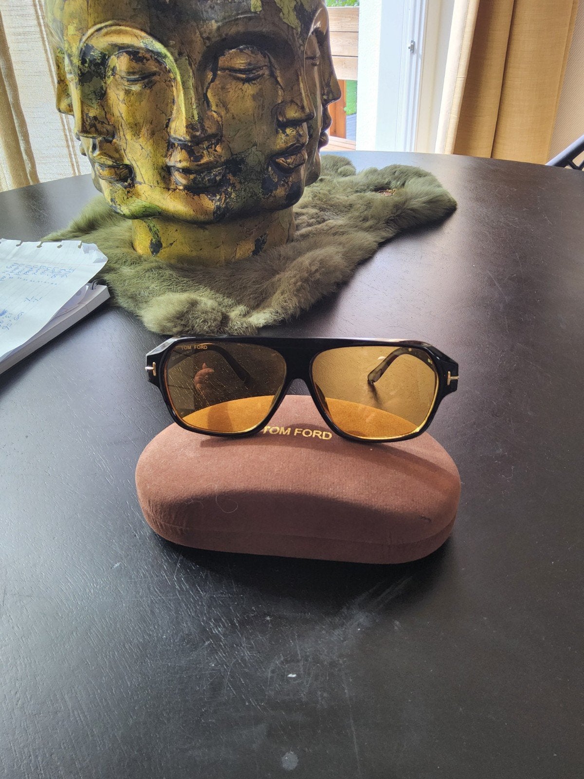 Tom Ford Zonnebril - Stijlvol en Tijdloos, Sieraden, Tassen en Uiterlijk, Overige merken, Zonnebril, Zwart, Ophalen of Verzenden