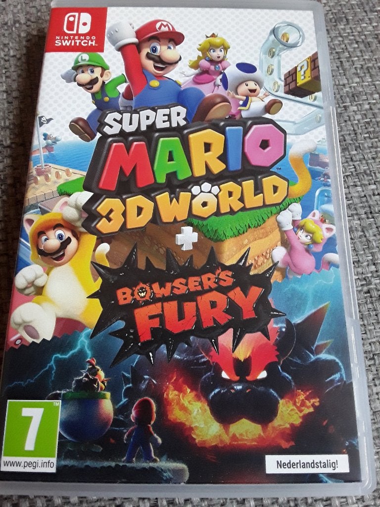 Nintendo Switch Game Super Mario 3D World + Bowser's Fury, Avontuur en Actie, Online, Ophalen of Verzenden, Zo goed als nieuw