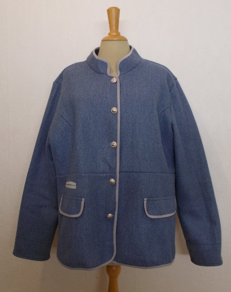 Mooi blauw klassiek/outdoor/country jasje! XL, Maat 46/48 (XL) of groter, Zo goed als nieuw, Jasje, Verzenden