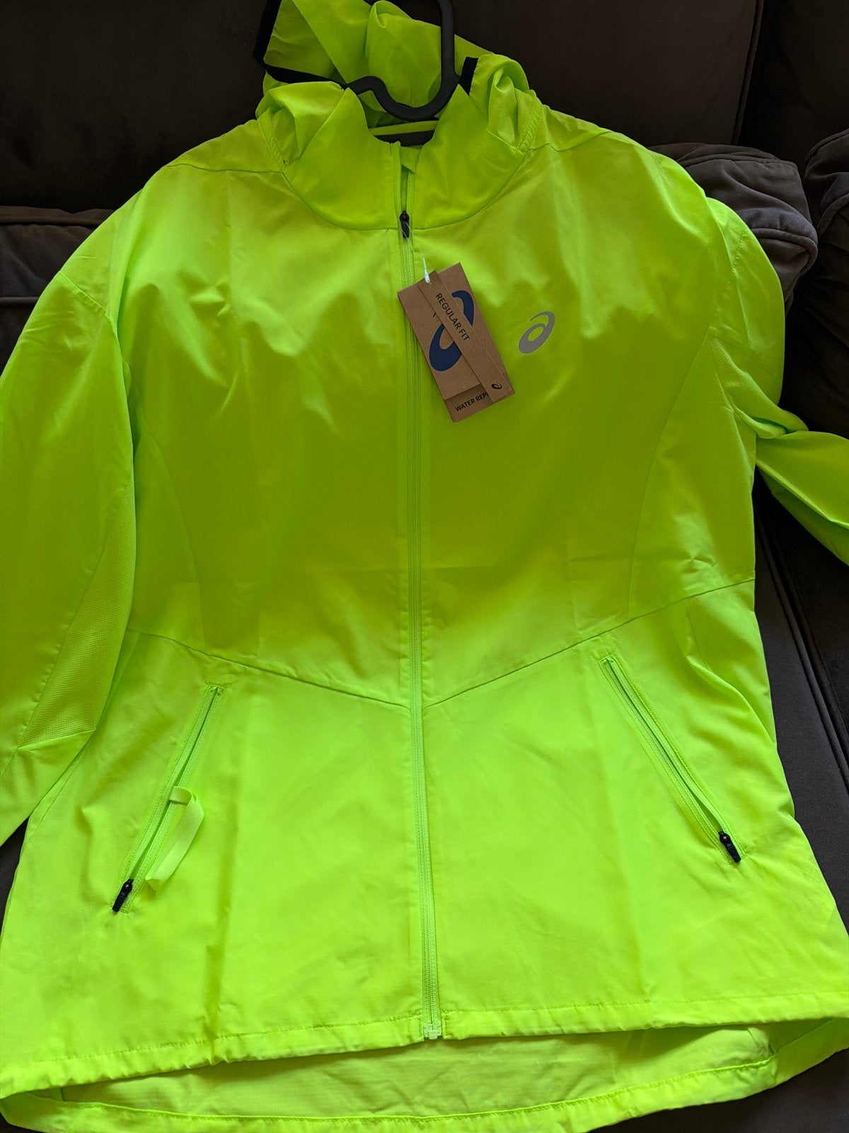 Nieuw Asics hardloopvest - Maat L, Ophalen, Nieuw, Geel