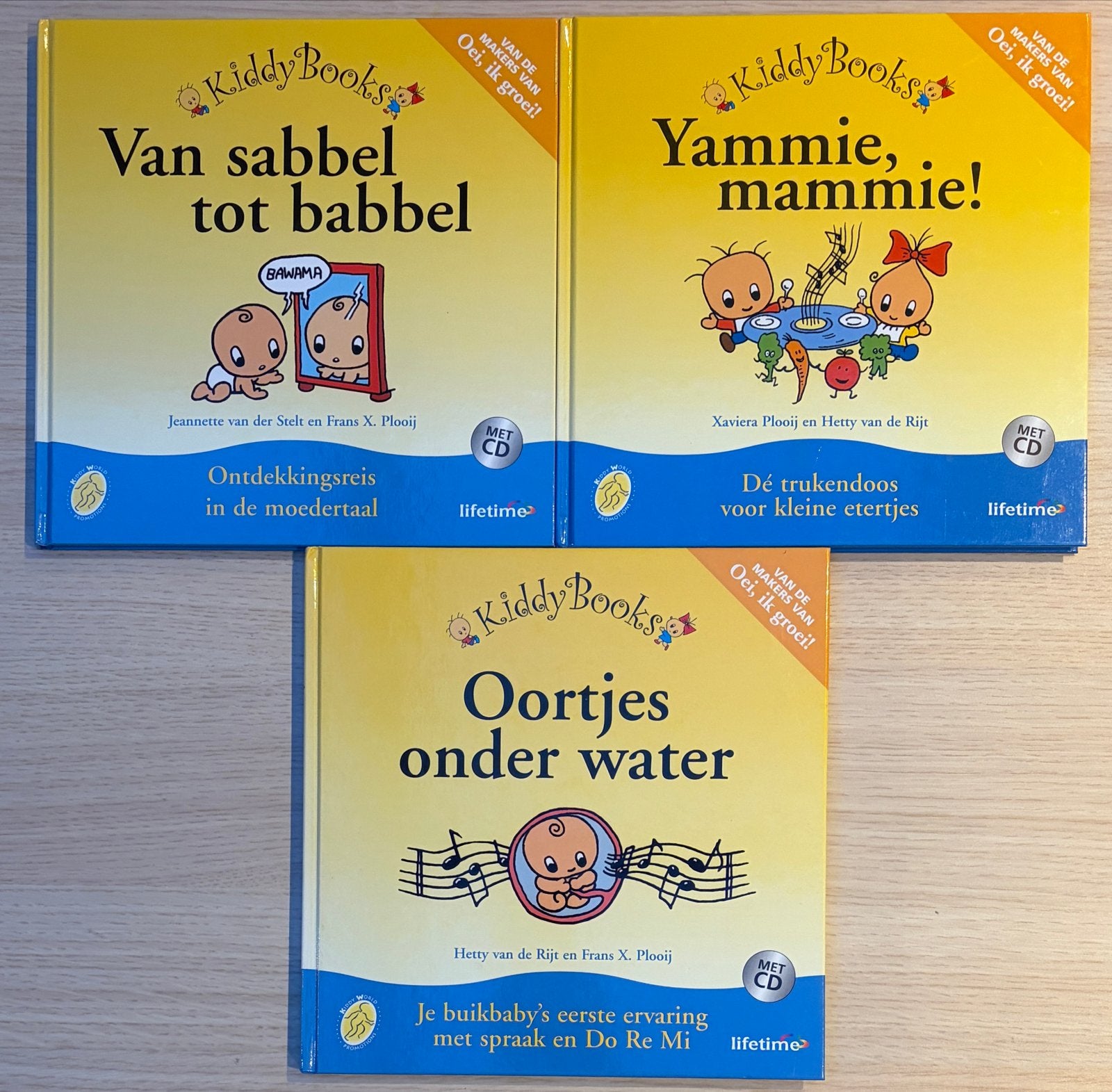 Kiddy Books: Oortjes onder water (met CD), Ophalen of Verzenden, Gelezen