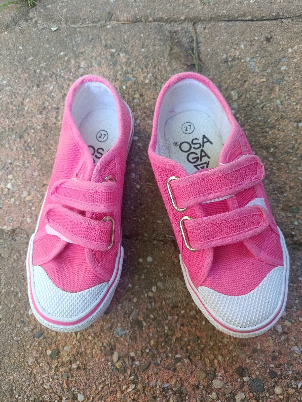 Roze Osaga sneakers maat 27 voor meisjes, Gebruikt, Meisje, Schoenen, Osaga