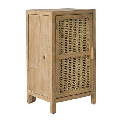 2x Webbing nachtkastje Bandung - naturel - 80.5x45x40.5 cm, Ophalen, Zo goed als nieuw