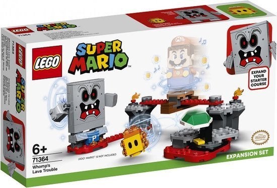 LEGO 71364 Uitbreidingsset: Whomps lavafort (71364) (sealed), Ophalen of Verzenden, Nieuw