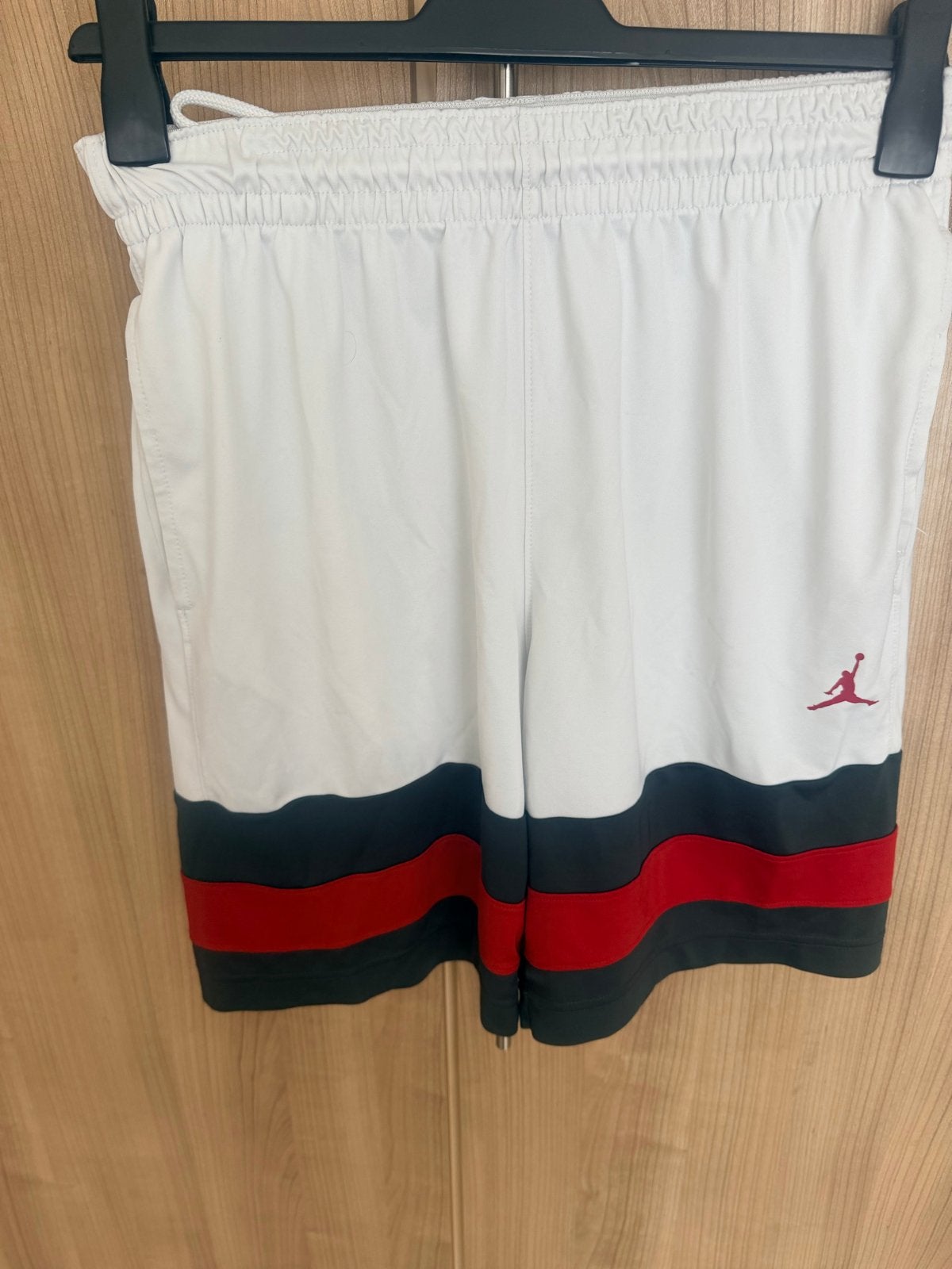 Jordan basketbal shorts - Maat M, Maat 48/50 (M), Wit, Ophalen of Verzenden, Zo goed als nieuw
