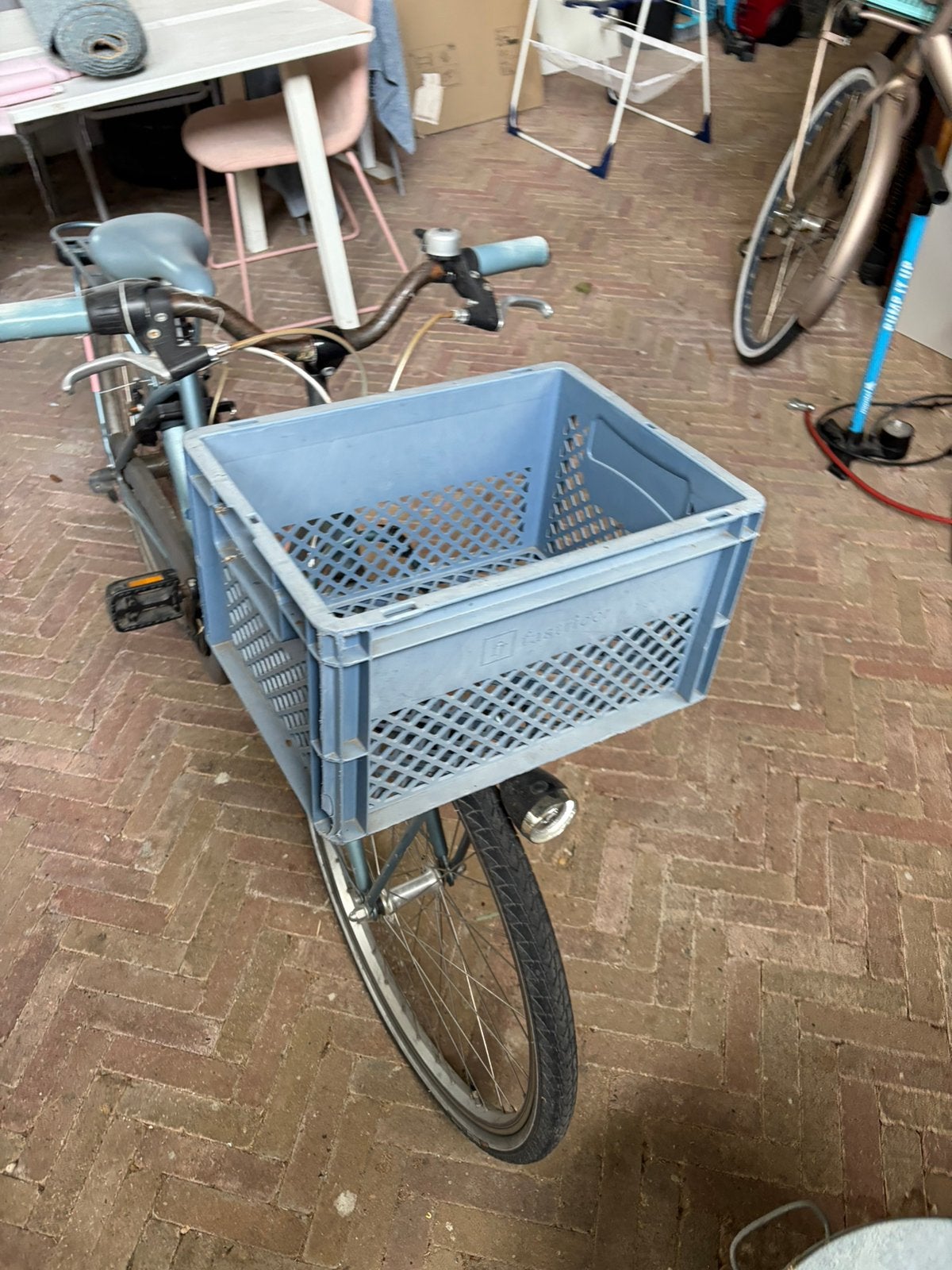 Gazelle meisjesfoets franemaat 47, Velgrem, Ophalen, 26 inch of meer, Handrem