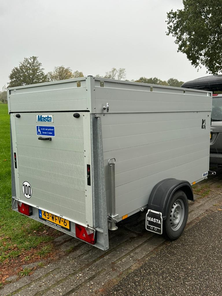 Zgan anssems aluminum enkelas  !!!, Ophalen of Verzenden