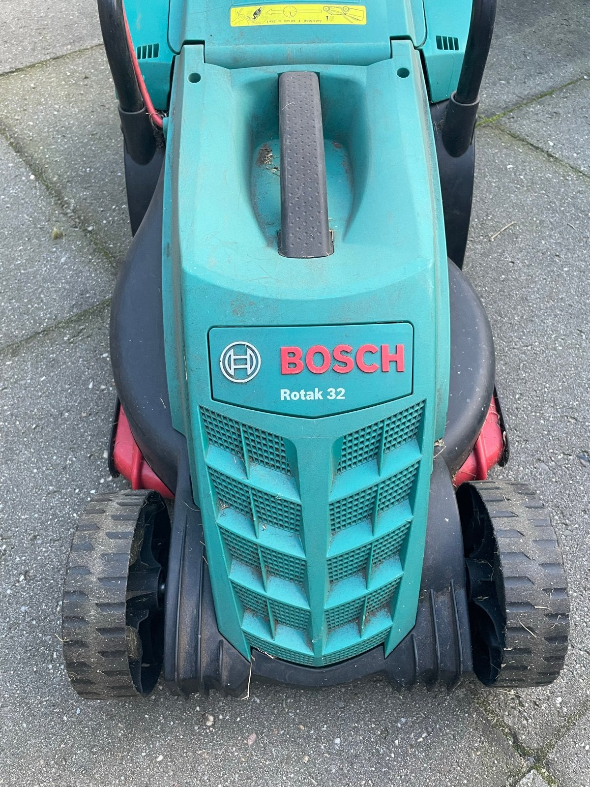 Bosch Rotak 32 elektrische grasmaaier, Tuin en Terras, Ophalen, Cirkelmaaier, Gebruikt, Elektrische grasmaaier