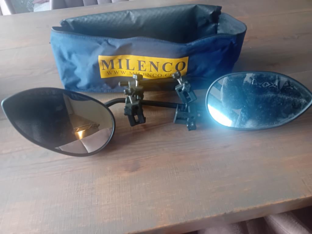 Milenco caravan spiegels, passend op vrijwel alle auto's, Ophalen of Verzenden