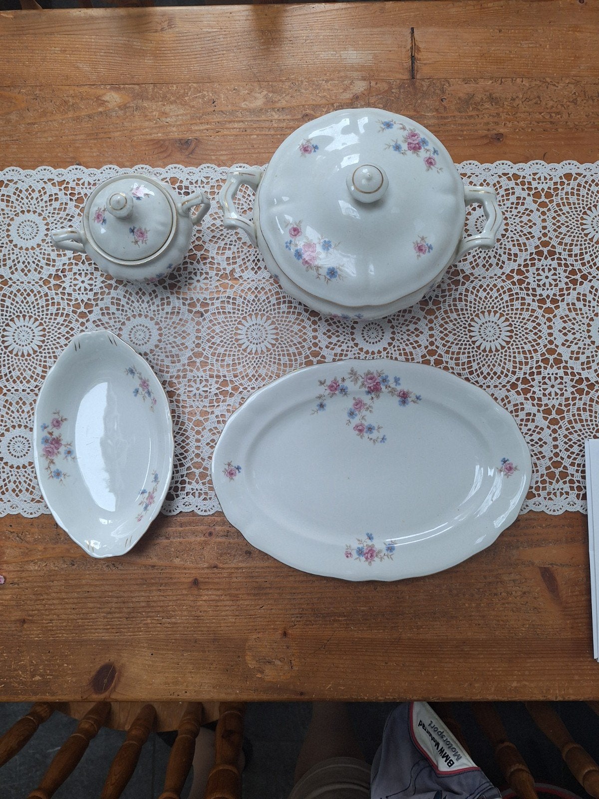delen oud servies, Antiek en Kunst, Ophalen