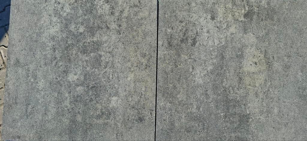 Baldosa basic 60x60 GrijsZwart Betonlook terrastegel J&W 142, Tuin en Terras, Tegels en Klinkers, Ophalen, Nieuw, 10 m² of meer