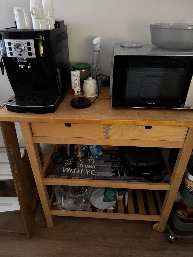 IKEA Roltafel / Keuken tafel  FÖRHÖJA, Ophalen, Zo goed als nieuw