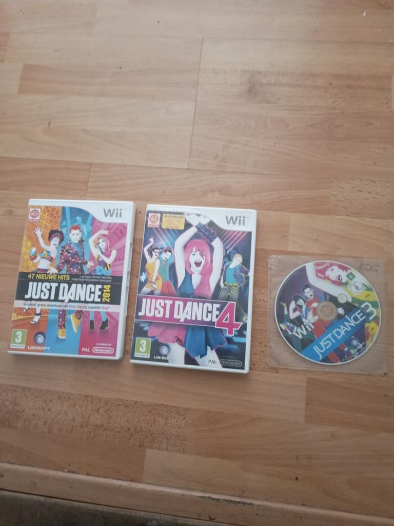 Wii spellen just dance, Spelcomputers en Games, Games | Nintendo Wii, Ophalen, Muziek, Zo goed als nieuw, 3 spelers of meer