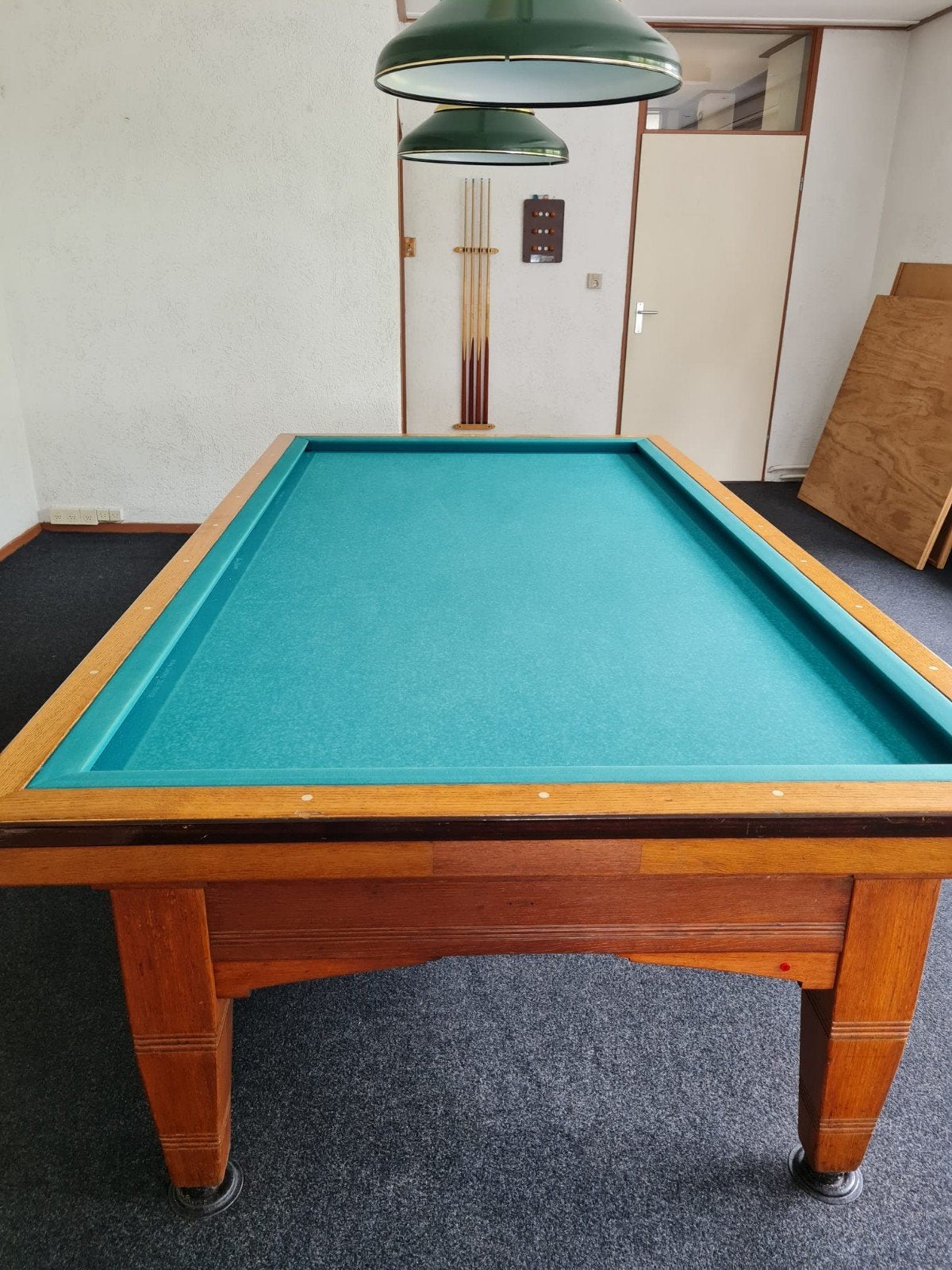 Mooie Biljarttafel met Keu en Ballen, Ophalen, Gebruikt, Biljarttafel