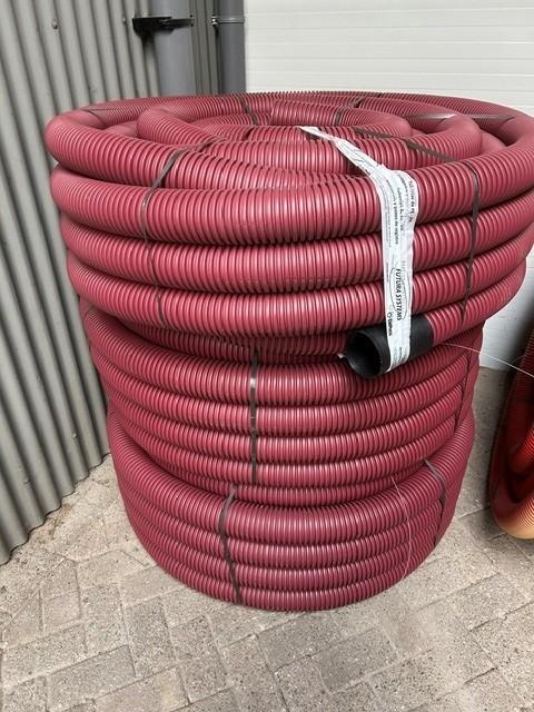 0973. Kabel bescherming buis 90mm met trekkoord rol = 50mtr., Ophalen, Nieuw