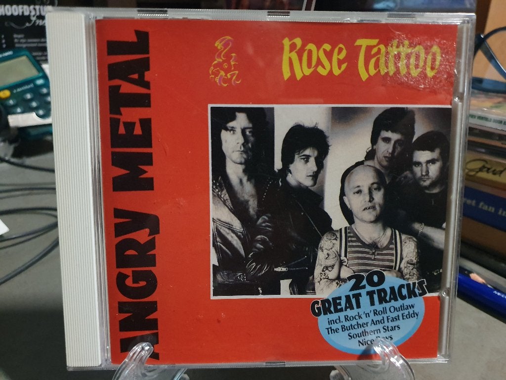 Rose Tattoo – Angry Metal / 20 Great Tracks CD, Cd's en Dvd's, Ophalen, Gebruikt