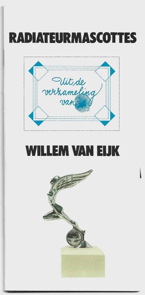 Radiateur mascotte booklet + 9 kaartjes auto, Verzenden, Zo goed als nieuw, Algemeen