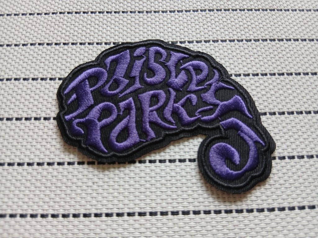 Prince zeer mooie Paisley Park patch p41-7x9 cm  embroidered, Verzenden, Nieuw, Kleding