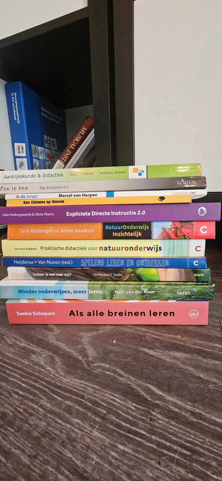 Diverse onderwijsboeken - Pedagogiek, Didactiek, Natuur, Boeken, Studieboeken en Cursussen, Gelezen, Diverse auteurs, Gamma, HBO