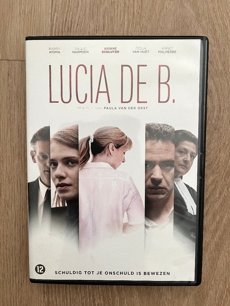 Lucia de B., Inclusief DVD, Waargebeurd drama, Ophalen of Verzenden, Zo goed als nieuw