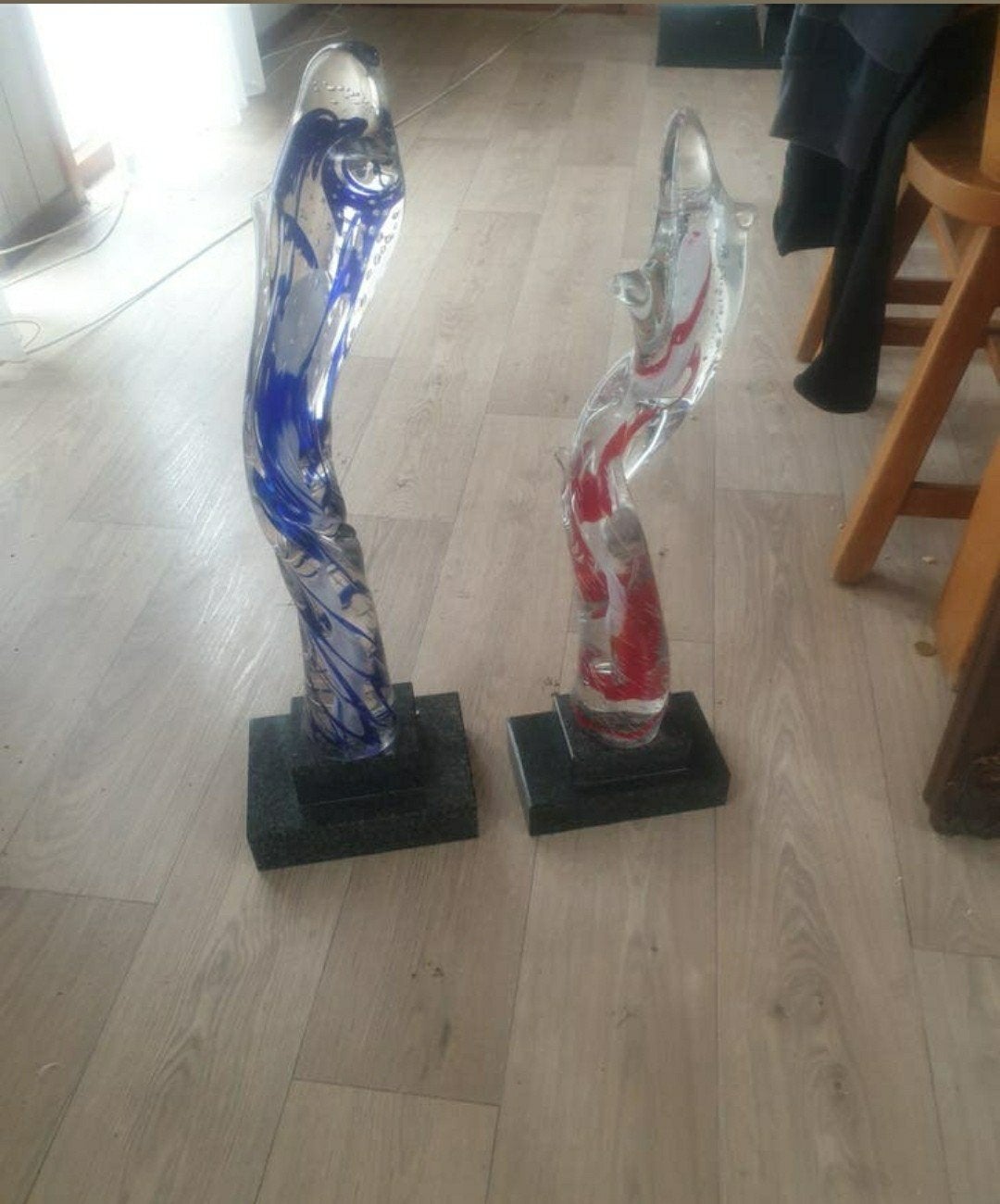 Prachtig glas kunst gemaakt door henryk rysz, Ophalen of Verzenden